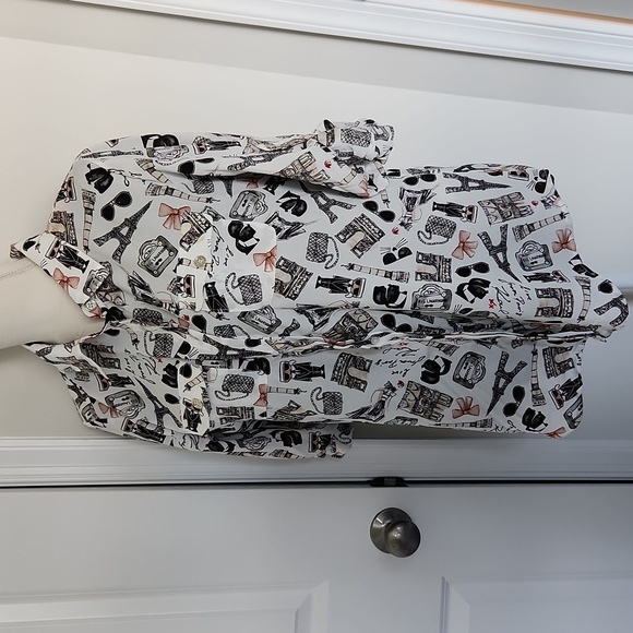 NWT Karl Lagerfeld Size Medium top - Picture 2 of 8